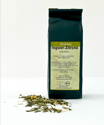 Grüntee Ingwer Zitrone
